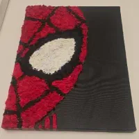 تابلو دکوراتیو مرد عنکبوتی برجسته