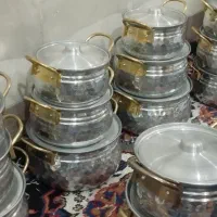 سرویس قابلمه ۶پارچ یعنی هرسرویس3تا قابلمه داره|ظروف پخت‌وپز|اهواز, عین ۲|دیوار