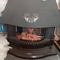 بخاری گازی شومینه ای قوسی نیک کالا|بخاری، هیتر، شومینه|خوی, |دیوار