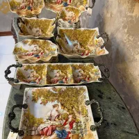 سرویس۱۷پارچه لب طلا آلمانی