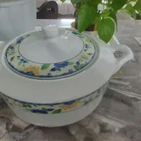 ظرف های سوپ خوری چینی زرین و شکلات خوری