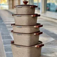 قابلمه مربعی zio ترکیه ( اصل)