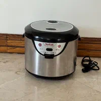 پلوپز برند تفال tefal استیل  تمیز و سالم|اجاق گاز و لوازم برقی پخت‌وپز|تهران,  امام زاده قاسم (نیاوران)|دیوار