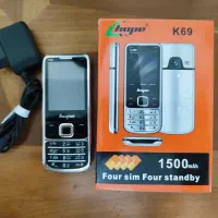 گوشی موبایل 4 سیم کارت هوپ K69 مشابه نوکیا 6300