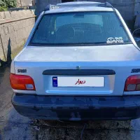 پراید نقره ای