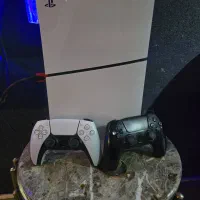 PS5 اسلیم دیسک‌خور دو دسته در حد نو فول بازی|کنسول، بازی ویدئویی و آنلاین|زاهدان, |دیوار
