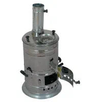 سماور زغالی آتیشی هیزمی