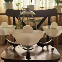 سه عدد لوستر سه شعله