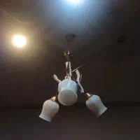 دو عدد لوستر سالم