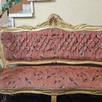 مبل تاجدار با طرح برگ|مبلمان خانگی و میز عسلی|شیراز, آزادگان|دیوار