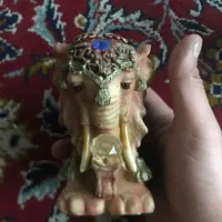 ۲تا گلدون انتیک طرح فیل