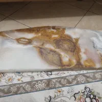 سنگ مرمر زیبا و سالم مناسب آینه و شمعدان