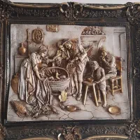 تابلو دیواری سه بعدی برجسته شیک سالم و لاکچری