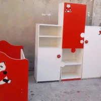 تخت خواب و کمد سرویس بچه|تخت و سرویس خواب|بندر ماهشهر, |دیوار