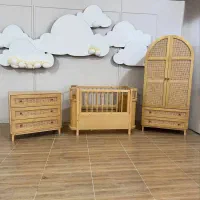 دراورنوزاد تخت حصیری نوزاد تخت نوجوان تخت سه حالته|تخت و صندلی بچه|کرج, گلشهر|دیوار