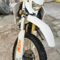 موتور تریل200فلاتKTM مدل1394سفید
