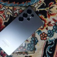 سامسونگ S25 ultra نقره ای آبی