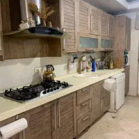 کابینت ام دی اف دست دوبا اوپن و هودو گاز صحفه ای