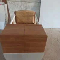 تخت دومنظوره نوزادونوجوان باتشک|تخت و سرویس خواب|محمدشهر, شهرک صنعتی زیبادشت|دیوار