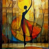 تابلو با امضاء هنرمند