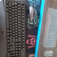 کیبورد و موس گیمینگ رپو مدل V120S به همراه موس پد