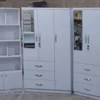 کمد سه درب کمد دو درب میز آرایش دراور ملامینه|جاکفشی، کمد، دراور|تهران, شهرک ولیعصر جنوبی|دیوار