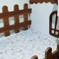 تخت کودک همراه تشک تمام فنری در حدنو|تخت و صندلی بچه|تهران, اتابک|دیوار