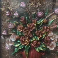 تابلو گل وگلدان -هندیجان|تابلو، نقاشی، عکس|هندیجان, |دیوار