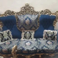 مبل هفت نفره کلاسیک مبلمان سلطنتی ۷ نفره چوب اصل