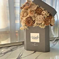 گل باکس جاودان ویولا