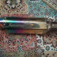 اگزوز موتور سیکلت قرمانی