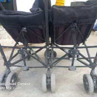 کالسکه عصایی دوقلو|کالسکه و لوازم جانبی|دالخانی, |دیوار