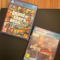 بازی ps4 جی تی ای و پی اس|کنسول، بازی ویدئویی و آنلاین|تهران, گلچین|دیوار