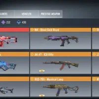 معاوضه با اکانت لول 400اسکین لجند داشته باشد