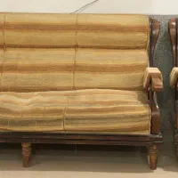 مبل ۷ نفره ی چوبی