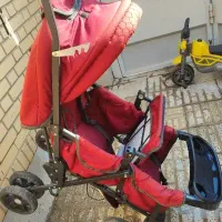 کالسکه  دوقلو در حد نو