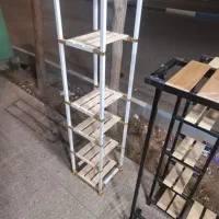 رگال و قفسه چوب و فلز