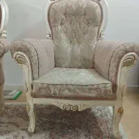 مبل استیل 9 نفره درحدنو همراه با عسلی کامل|مبلمان خانگی و میز عسلی|تهران, خزانه|دیوار