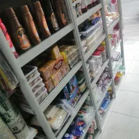 قفسه المنیوم5طبقه باکف شیشه