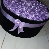 صدشاخه گل مصنوعی روبانی