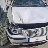 سمند مدل ۹۹ تک سوز تصادفی|خودرو سواری و وانت|ایلخچی, |دیوار