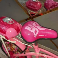 دوچرخه سایز ۱۶ دخترانه صورتی خوشرنگ نو|دوچرخه، اسکیت، اسکوتر|کرج, میدان میوه و تره بار مرکزی|دیوار