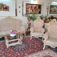 مبلمان سلطنتی ۷نفره چوب راش