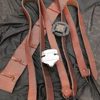 هیکلی چرم دوبل علامت کشی سنگین