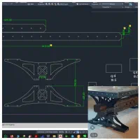 نقشه کشی اتوکد مناسب برش لیزر