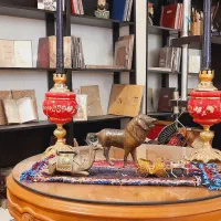 کلکسیونی مجسمه شتر شیر