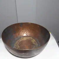 کاسه مسی|کلکسیون اشیاء عتیقه|اردبیل, |دیوار