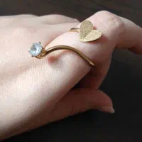 زیور آلات استیل رنگ ثابت دونه ای ۱۵۰