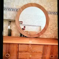 کنسول و آیینه گرد