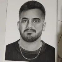 سفارش نقاشی چهره سیاه قلم پذیرفته میشود